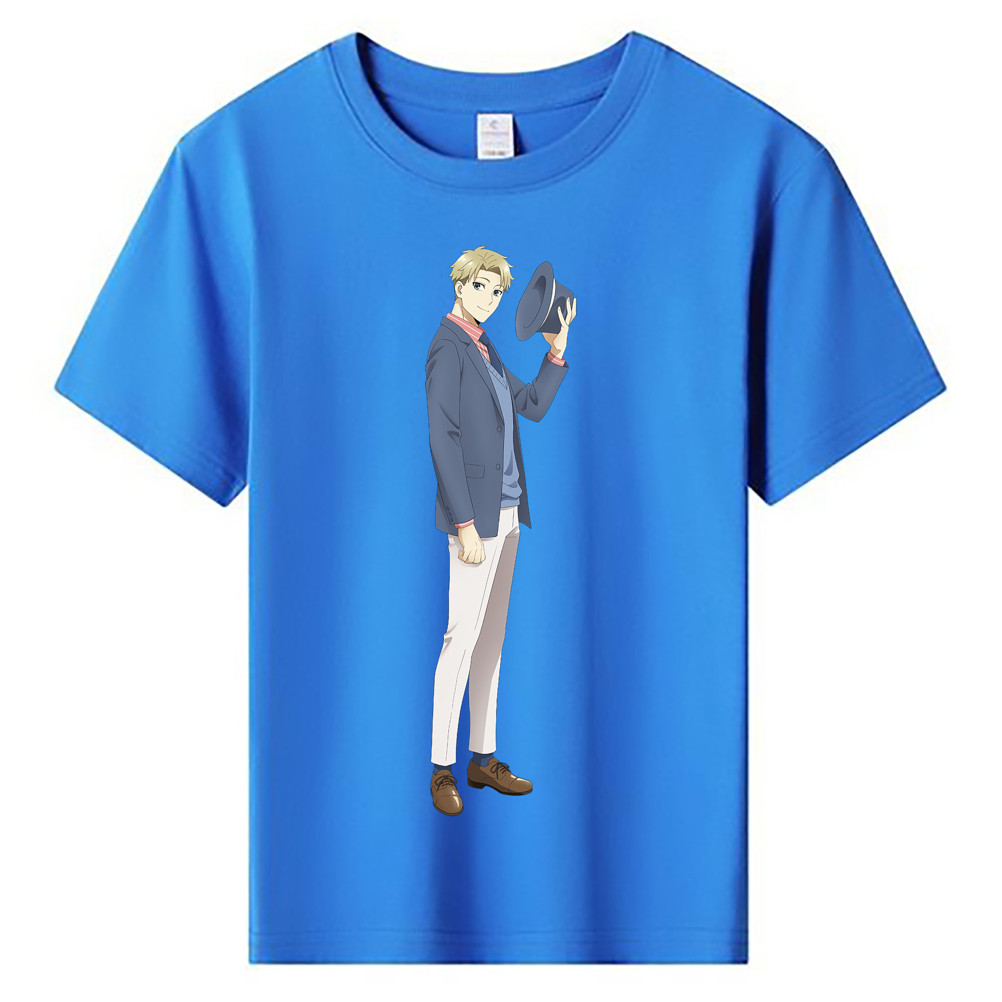 （画像用） SPY×FAMILY间谍家家酒 綿100％キッズTシャツ（フロントプリント）